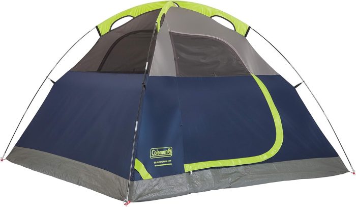 Coleman Sundome 3-Person Tent with Rainfly, Weatherproof Tent Sets Up in 10 Mins - Image 2