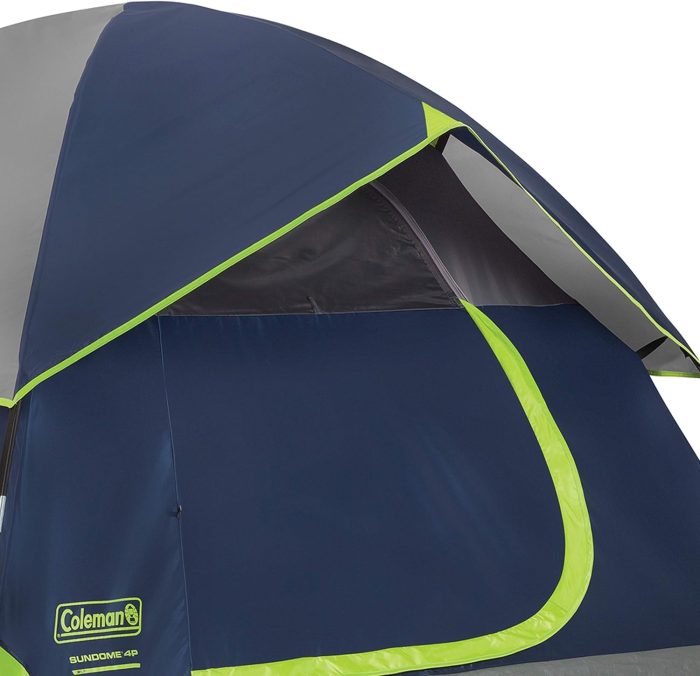 Coleman Sundome 3-Person Tent with Rainfly, Weatherproof Tent Sets Up in 10 Mins - Image 6