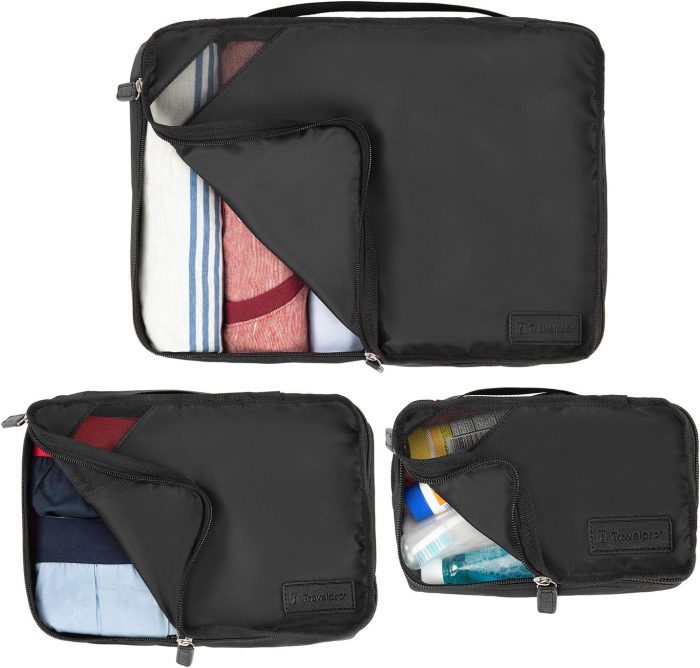 Essentials-Packing Cubes, Black, 3-Pack (S/M/L) - Image 5